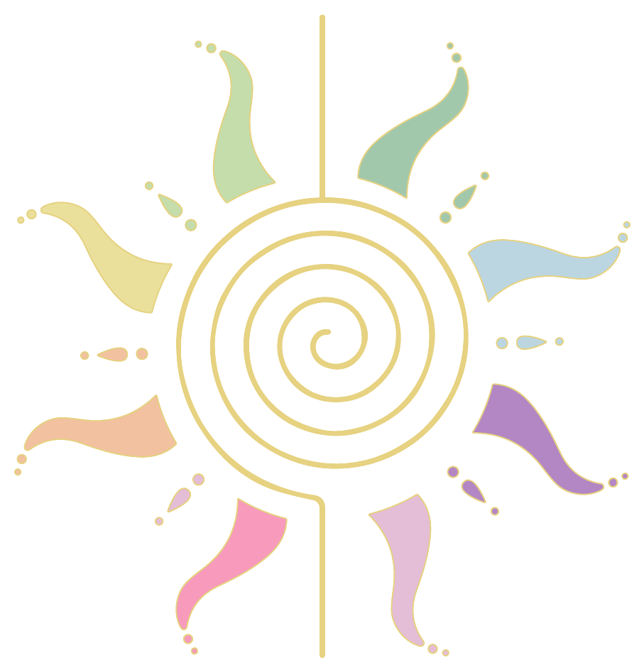 Símbolo 1SÓ — sol com espiral